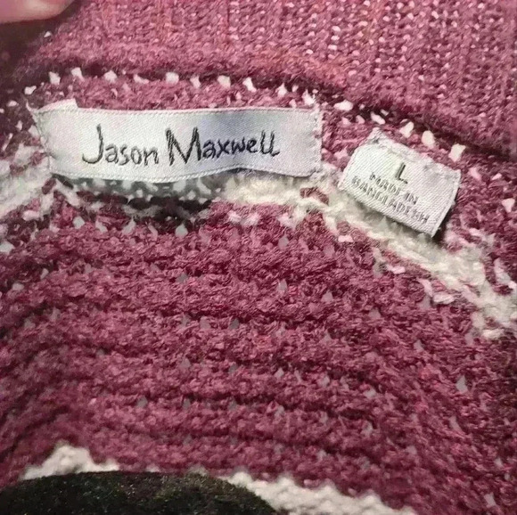 Jason Maxwell Knitted Cardigan size large. - Picture 5 of 6